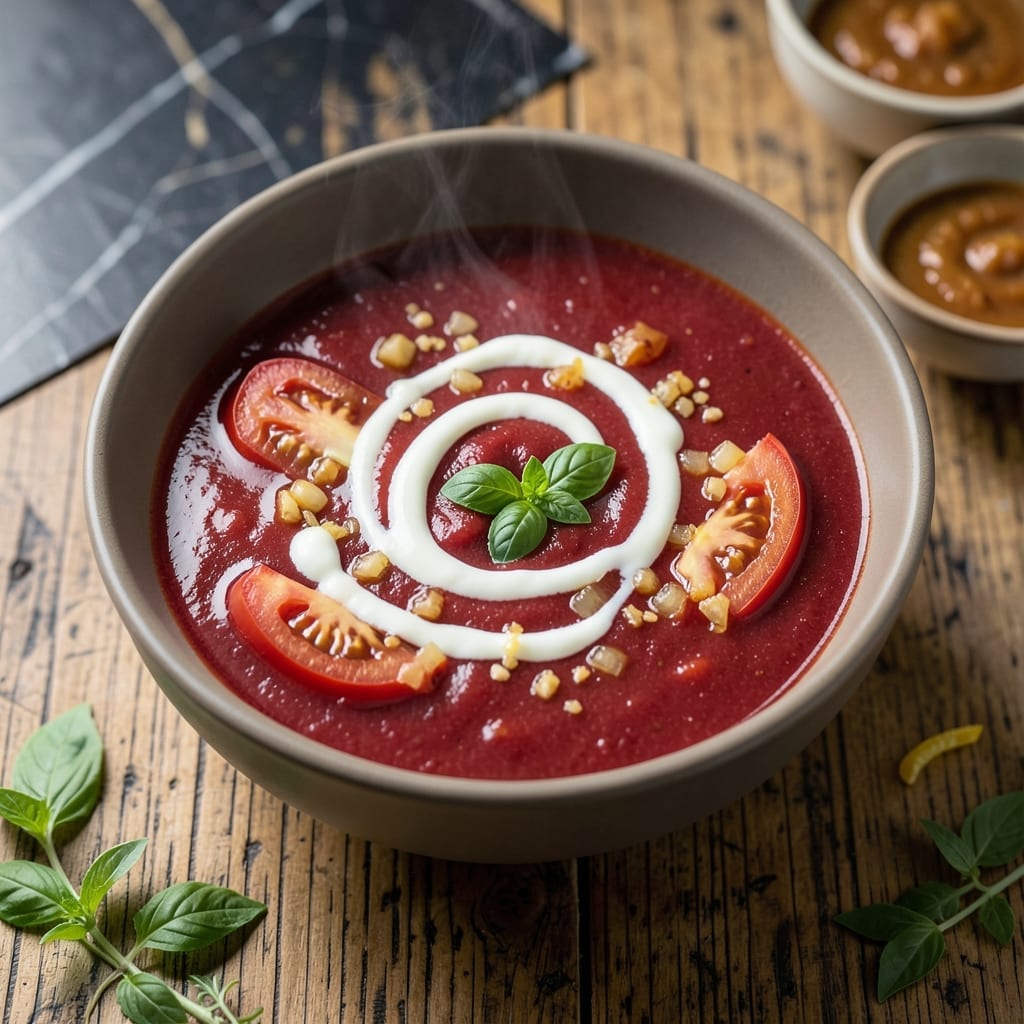 Tomato Soup Recipe With Fresh Tomatoes: Summer Garden Vibrancy in a Bowl