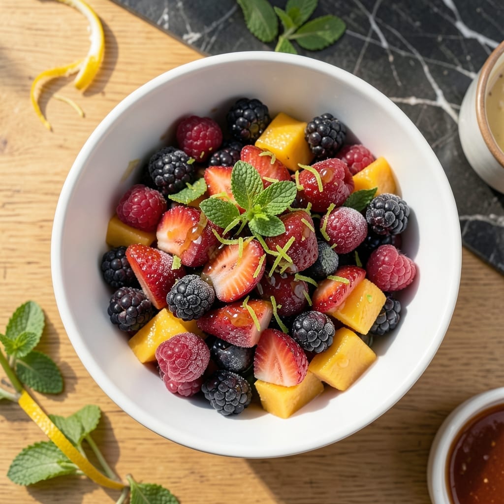 Fruit Salad Recipe With Frozen Fruit: No-Thaw Vibrant Medley Fruit Salad Recipe With Frozen Fruit: No-Thaw Vibrant Medley