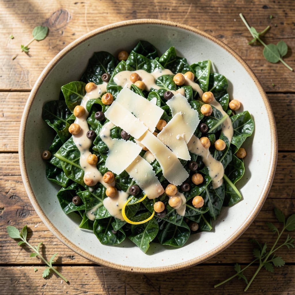 Kale Caesar Salad Recipe Half Baked Harvest: Garlicky Dressing and Crispy Chickpeas