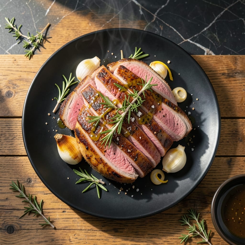 Lamb Loin Roast Recipe Oven: Herb-Infused Tender Cut with Garlic Crust