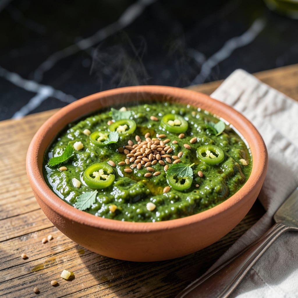 Recipe of Dhaniya Chutney: Vibrant Cilantro Blend for Indian Dishes