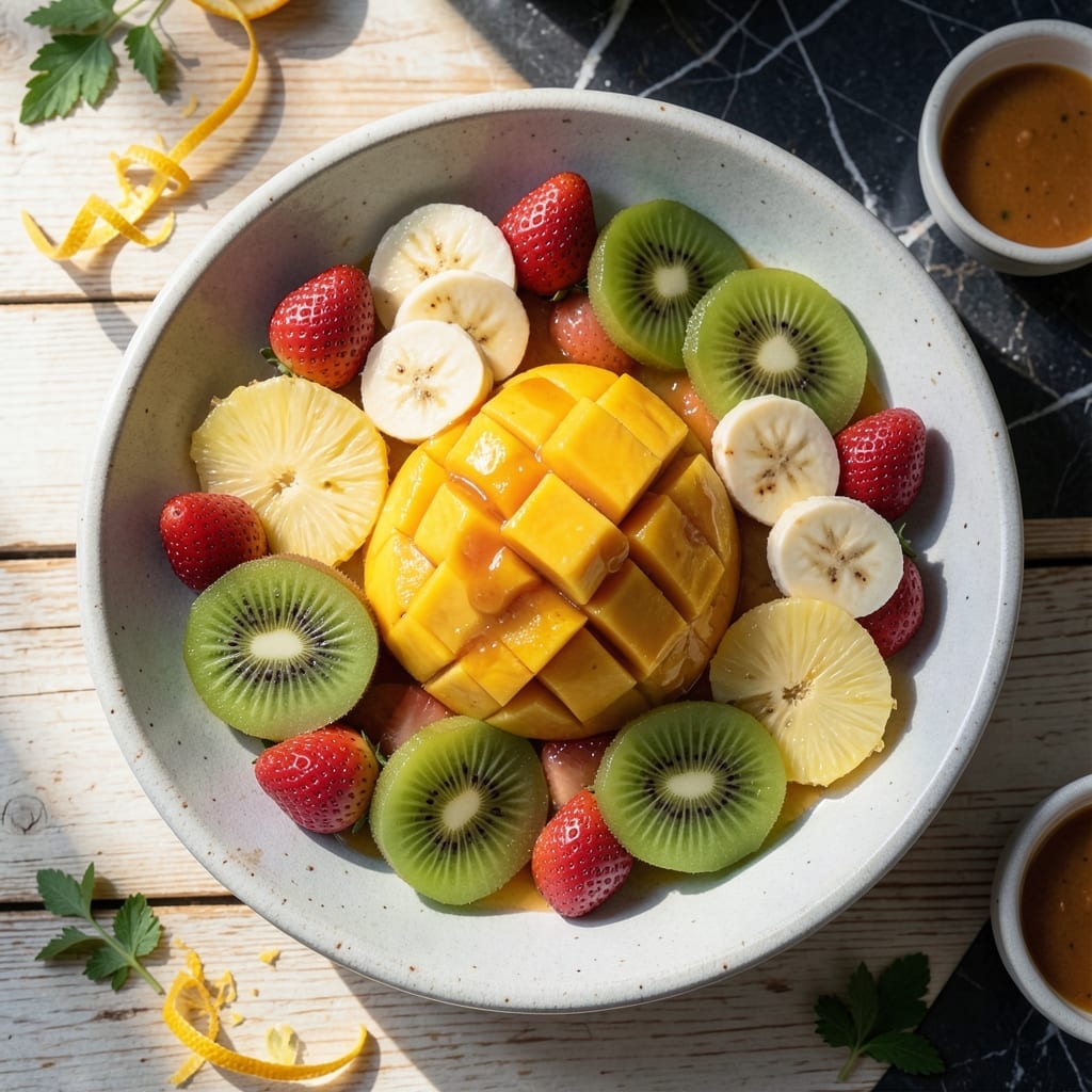 Fruit Salad Recipe in Spanish: Vibrant Tropical Medley With Citrus Zing Fruit Salad Recipe in Spanish: Vibrant Tropical Medley With Citrus Zing