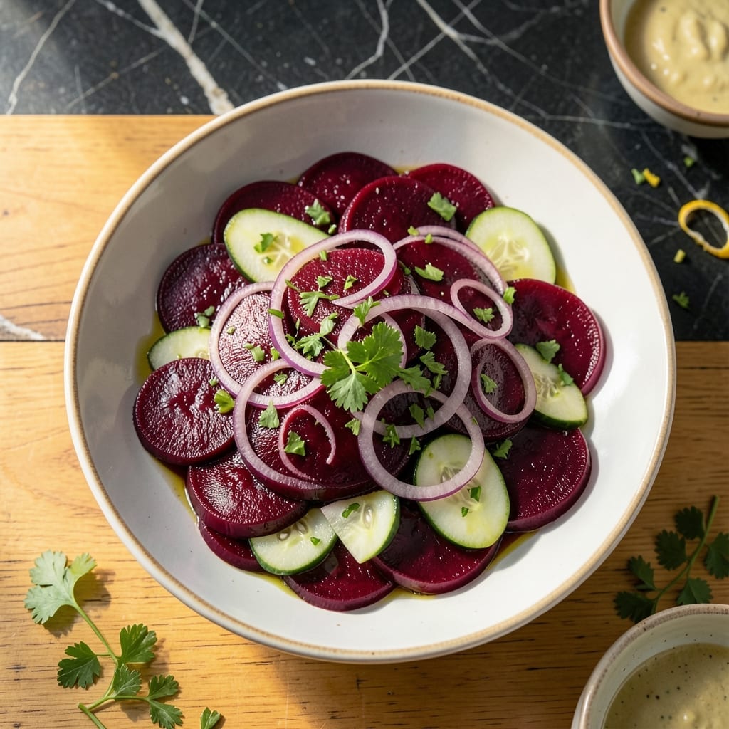 Beet Salad Recipe With Canned Beets: Bright and Earthy No-Cook Delight