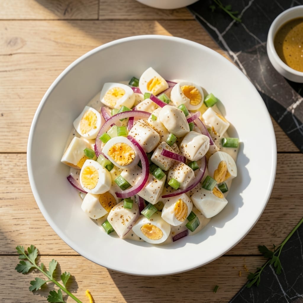 Egg Salad Recipe With Sugar: Sweet Creamy Twist for Classic Sandwiches