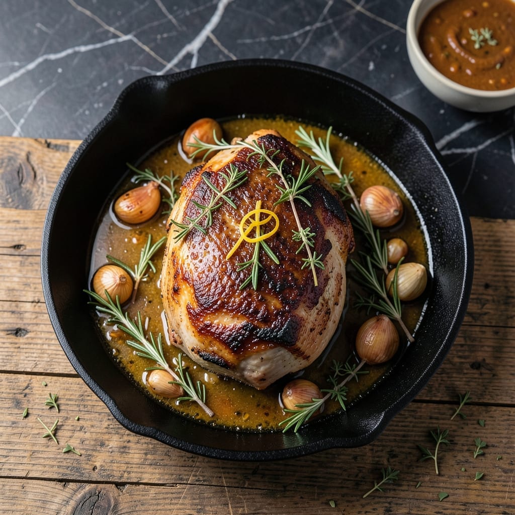 Garlic Pork Roast Recipe Oven: Herb-Infused Juiciness in One Pan