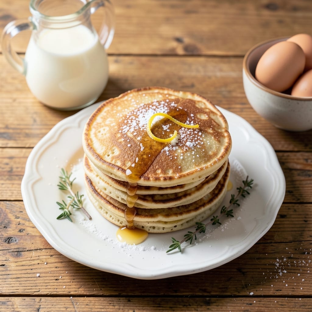 Pancake Recipe From Scratch: Light and Airy Homemade Stacks