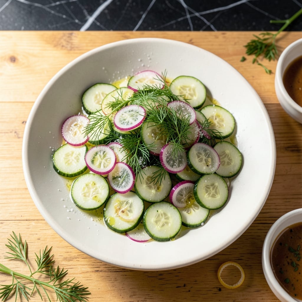 Cucumber Salad Recipe With Dill Weed: Refreshing Crunch in Every Bite