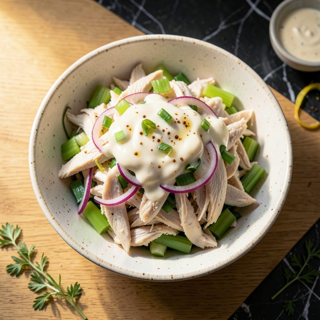 Keto Chicken Salad Recipe With Mayo: Crunchy Celery and Creamy Keto Delight