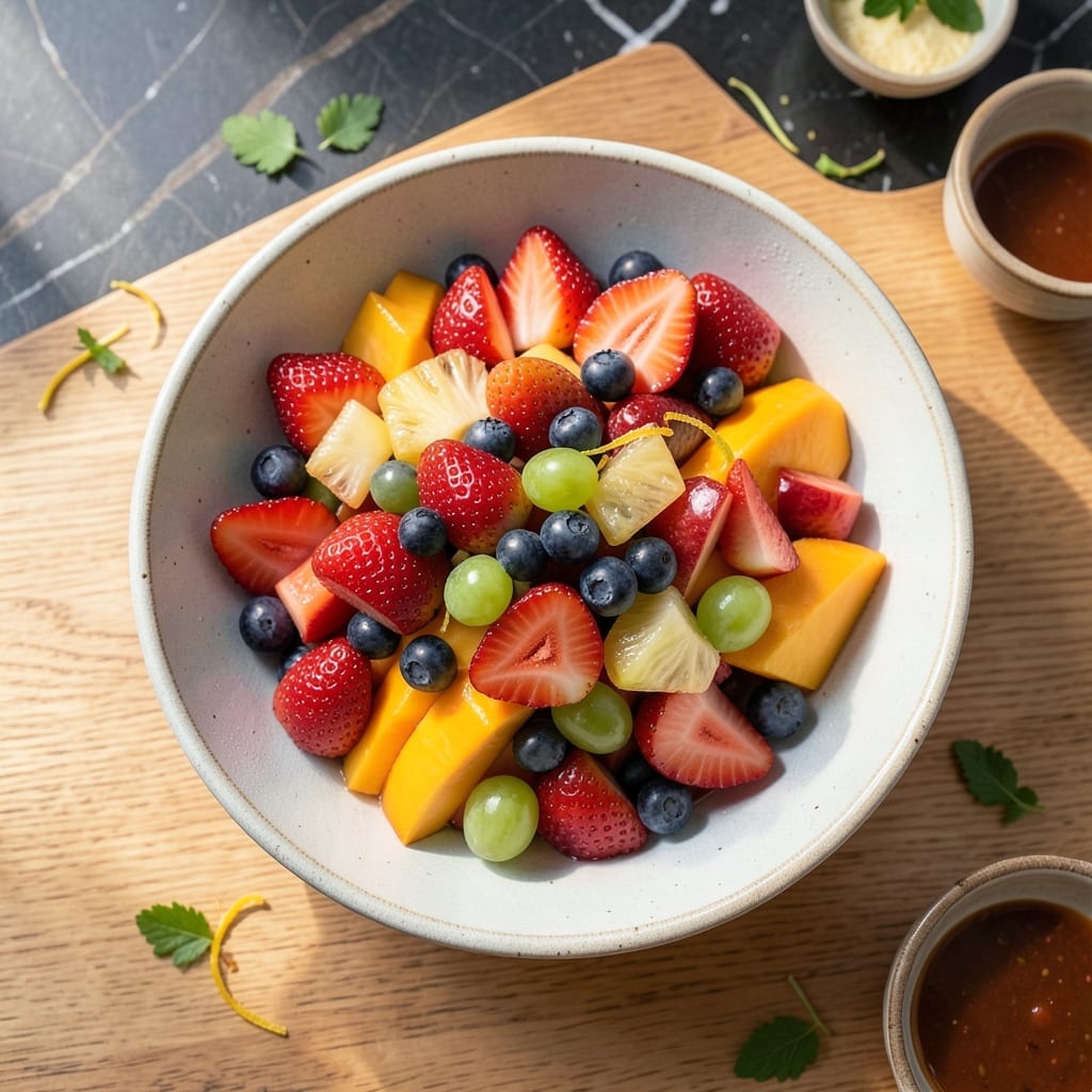 Recipe for Fruit Salad to Die For: Rainbow Burst in Every Bite