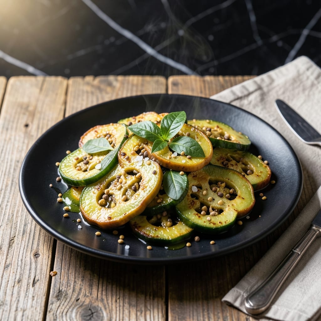 Kakarakaya Recipe Vismai Food: Andhra-Style Bitter Melon Stir Fry