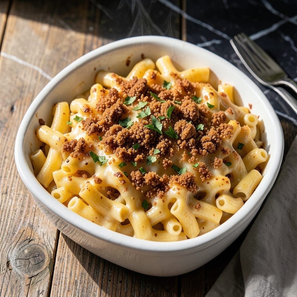 Barilla Macaroni And Cheese Recipe Baked: Golden Crust With Three-Cheese Blend