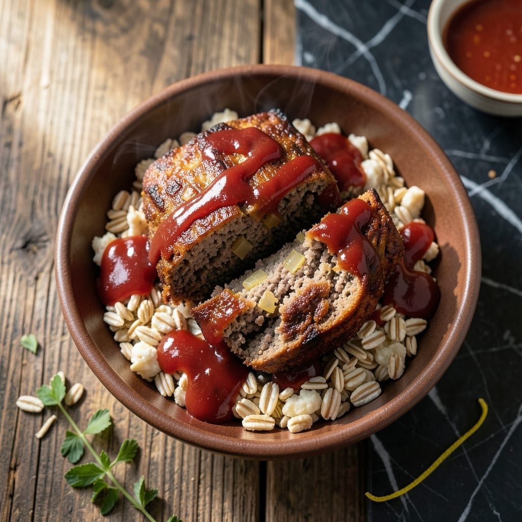 Meatloaf Recipe Without Breadcrumbs: Moist Texture With Egg and Oats