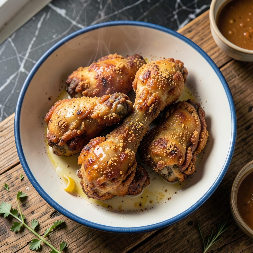 Lee's Famous Recipe Fried Chicken: Crunchy Coating and Moist Meat