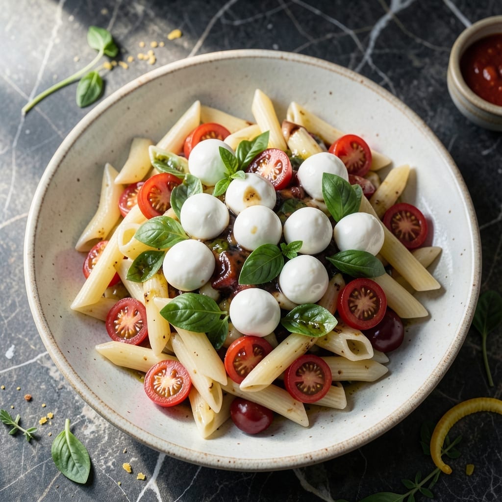 Caprese Pasta Salad Recipe Pioneer Woman: Fresh Mozzarella and Basil Brightness