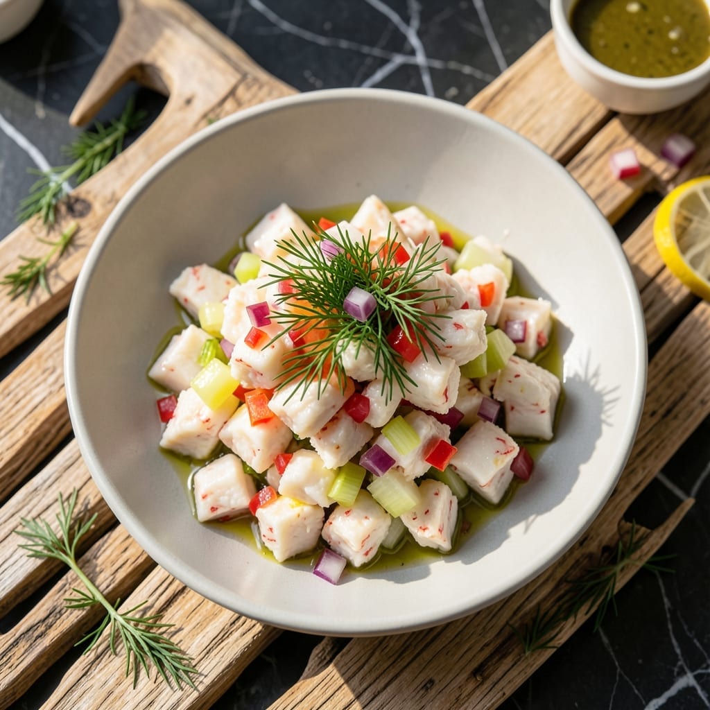 Crab Salad Recipe Without Mayo: Citrus-Kissed and Herb-Forward Crunch
