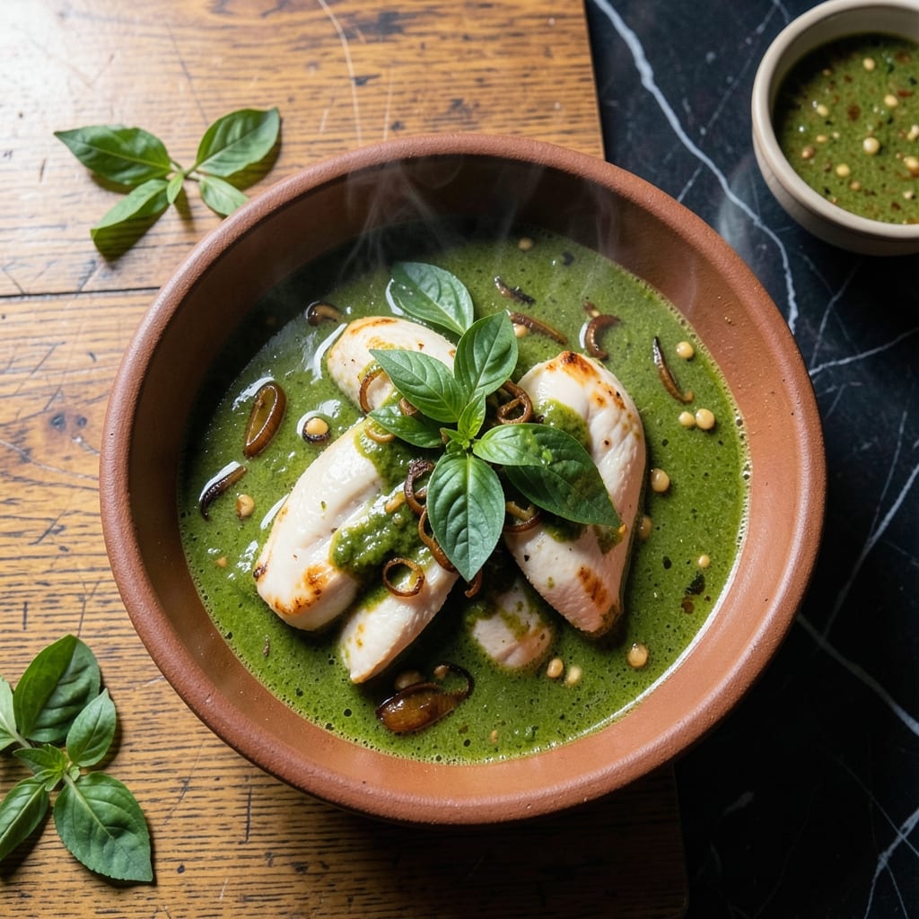 Green Curry Chicken Recipe Thai Kitchen: Aromatic Coconut Infusion