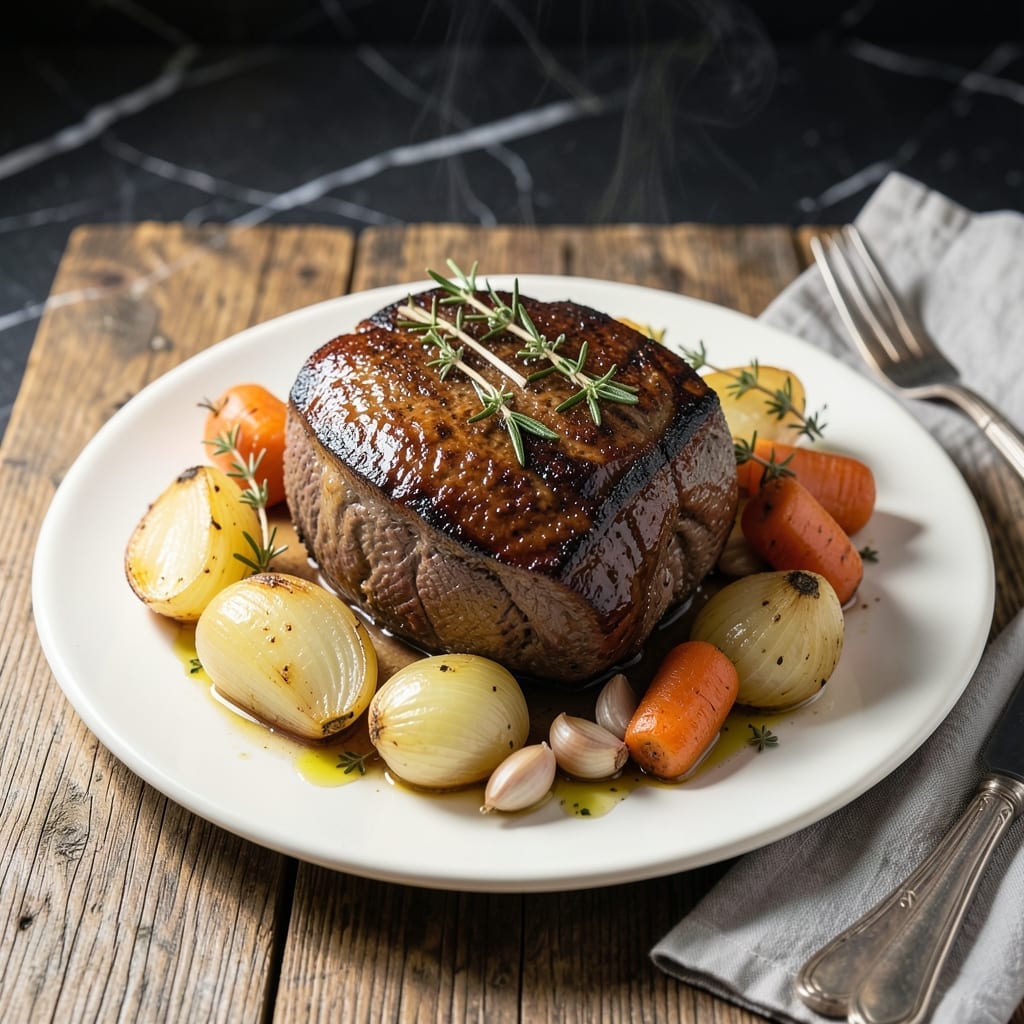 Minute Roast Recipe Slow Cooker: Hands-Off Herb-Infused Dinner