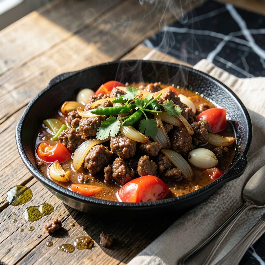 Karahi Keema Recipe Food Fusion: Spiced Minced Meat with Bold Flavors