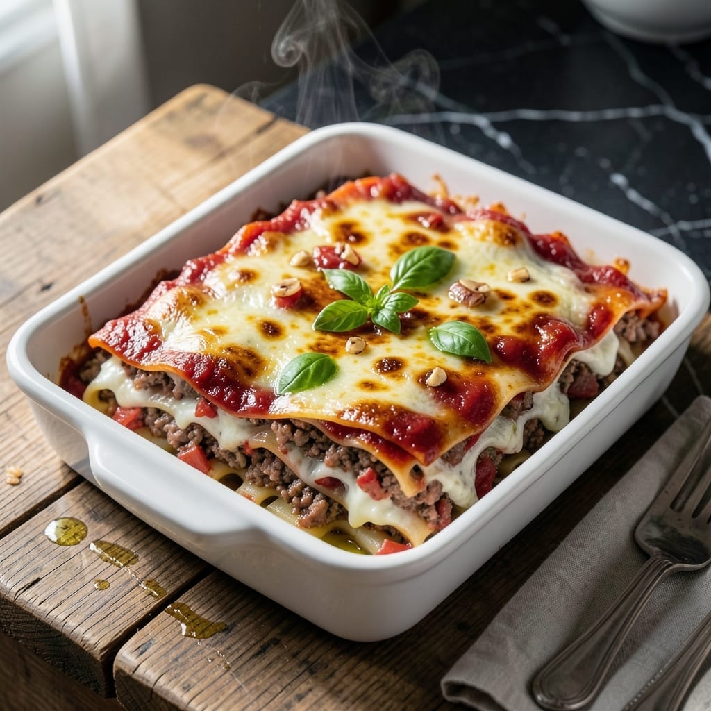 Lasagna Recipe With Pre Cooked Noodles: Layered Cheese and Sauce in Half the Time