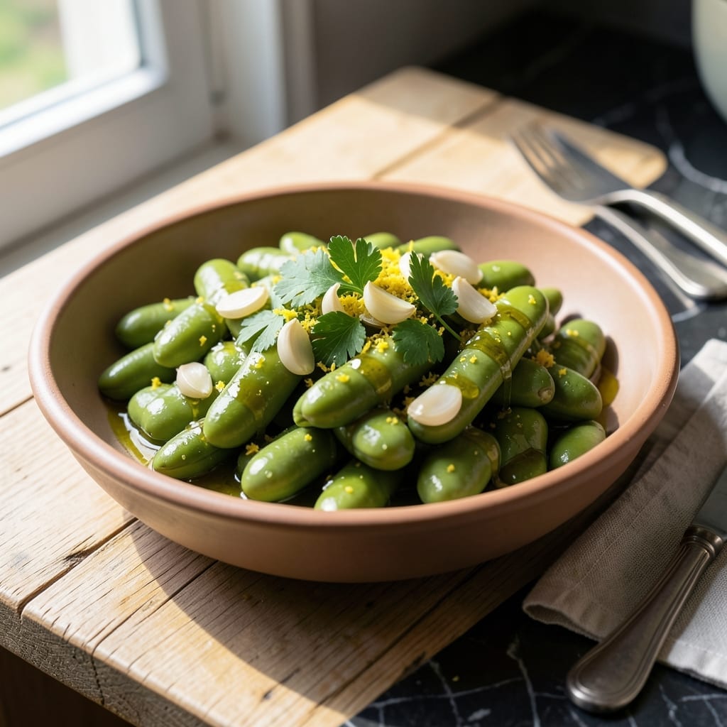 Fava Beans Recipe Mediterranean: Bright Lemon and Herb Infusion