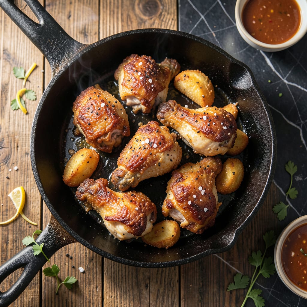Comprehensive Farm Fresh Fried Chicken Recipe: Crunchy Skin With Juicy Southern Flavor visual reference