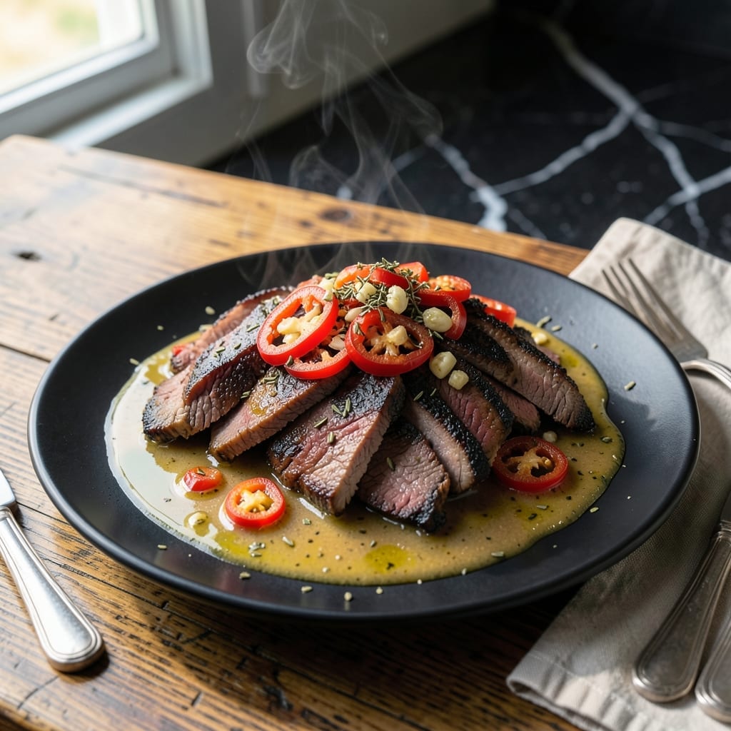 Italian Beef Recipe With Deli Roast Beef: Slow-Simmered Chicago-Style Sandwiches