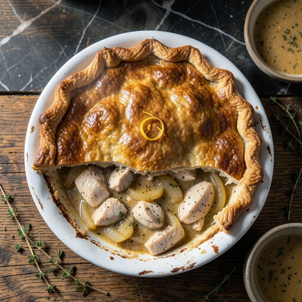 Old Fashioned Chicken Pot Pie Recipe Pioneer Woman: Flaky Crust With Savory Filling