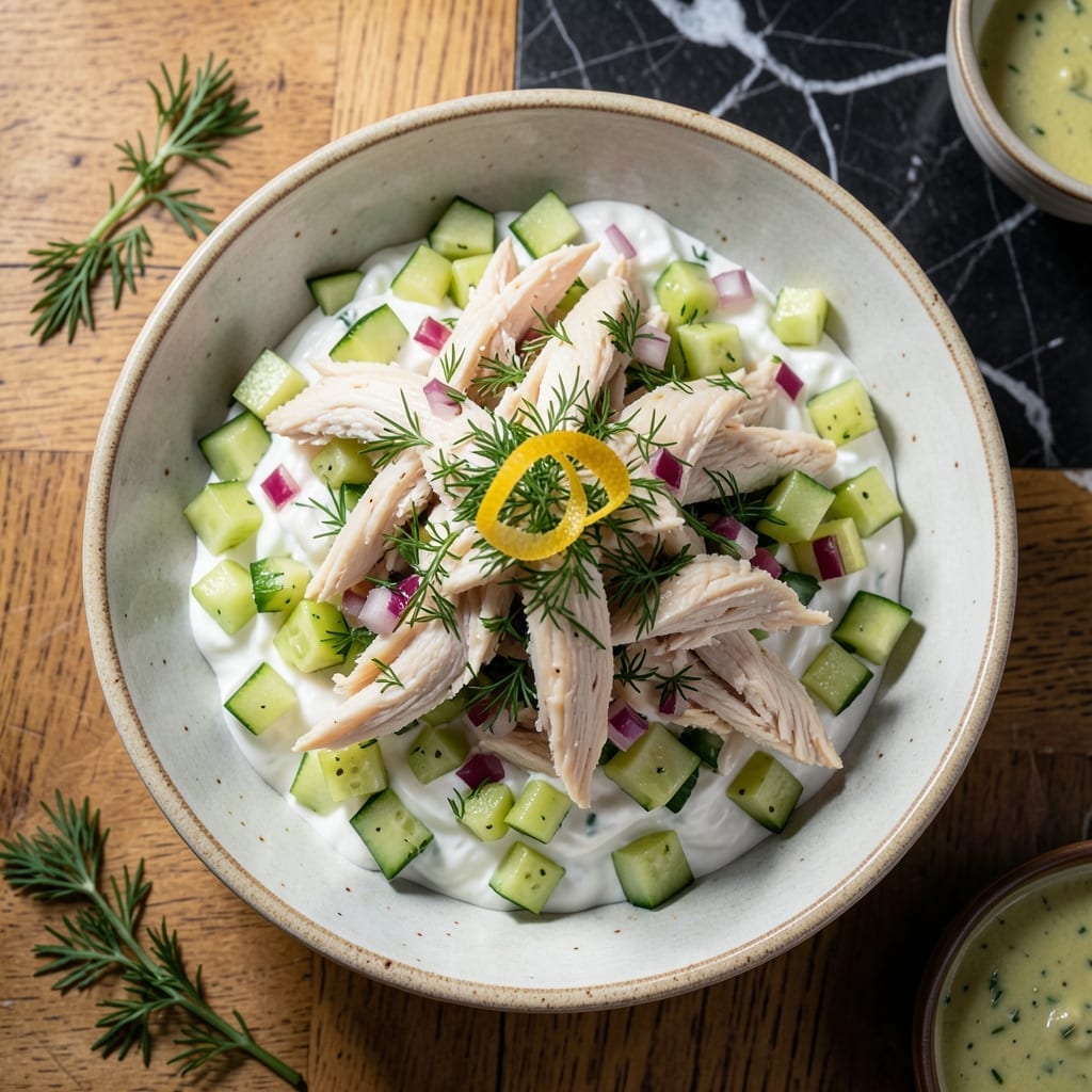 Chicken Salad Recipe With Greek Yogurt: Protein-Packed Creamy Crunch