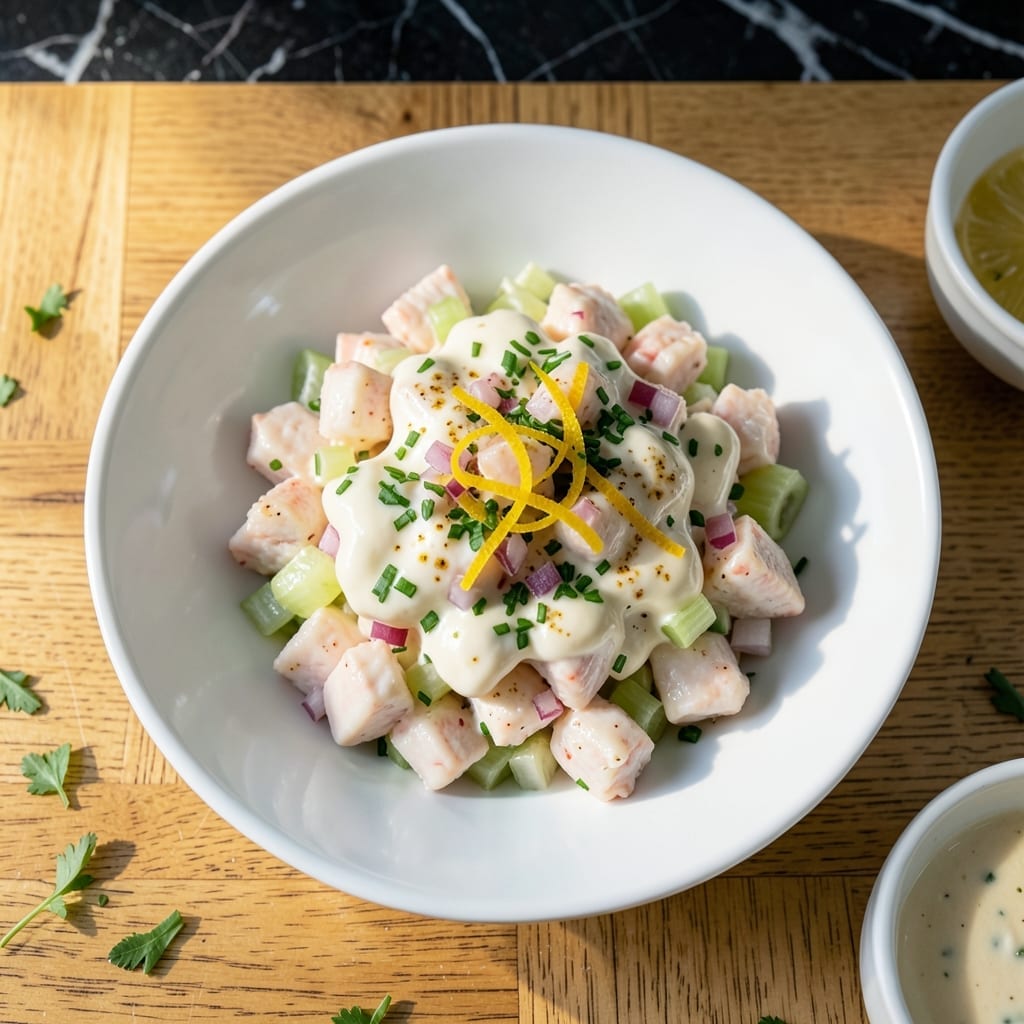 Crab Salad Recipe Food Fantasy: Briny Bite Meets Creamy Elegance