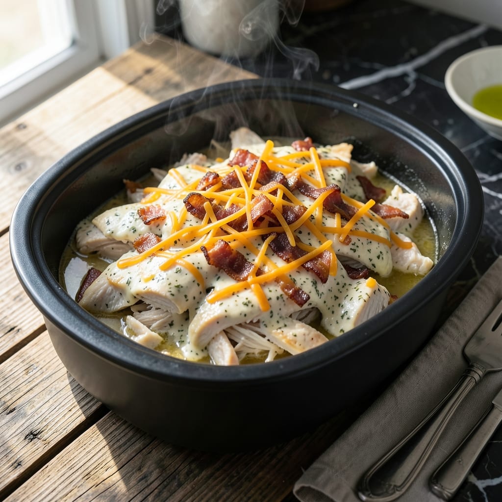 Original Slow Cooker Crack Chicken Recipe: Creamy Ranch and Bacon Bliss Original Slow Cooker Crack Chicken Recipe: Creamy Ranch and Bacon Bliss
