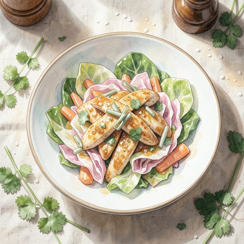 Best Chinese Chicken Salad Recipe Ever: Crunchy Cabbage and Sesame Dressing