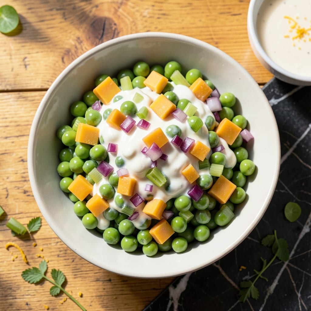Simple Pea Salad Recipe With Mayonnaise: Bright Crunch in a Bowl