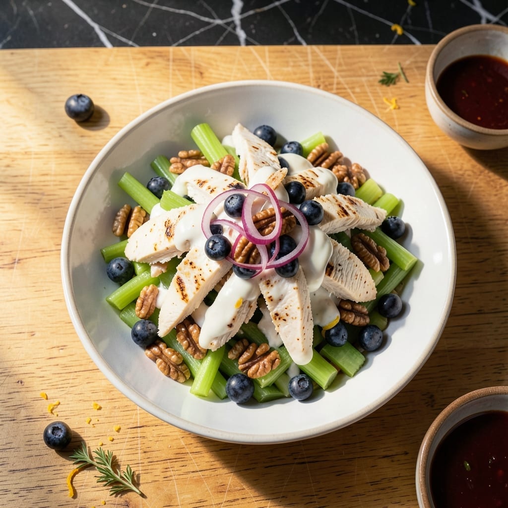 Chicken Salad Recipe With Blueberries: Sweet and Savory Crunch for Summer