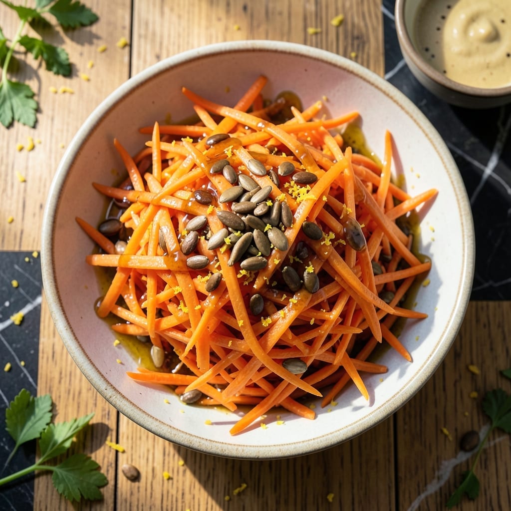 Best Carrot Salad Recipe Ever: Rainbow Freshness With Zesty Lemon Pop