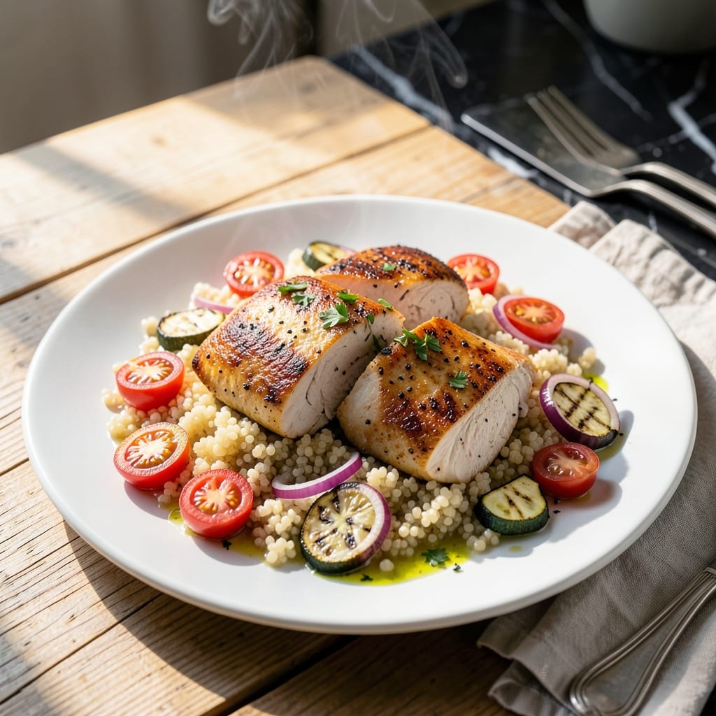Pearl Couscous Recipe Chicken: Mediterranean-Style One-Pot Meal