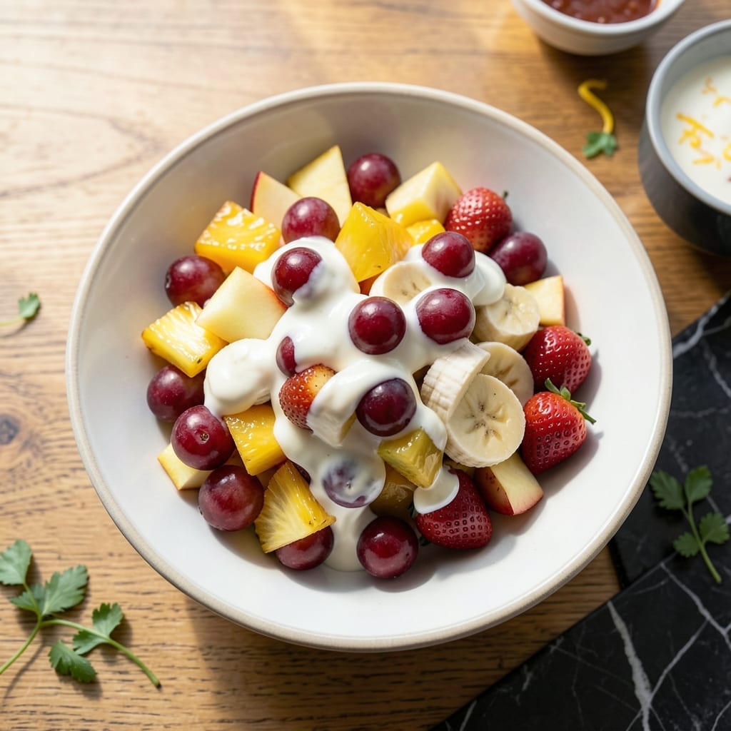 Fruit Salad Recipe Made With Mayonnaise: Creamy Twist on Classic Freshness