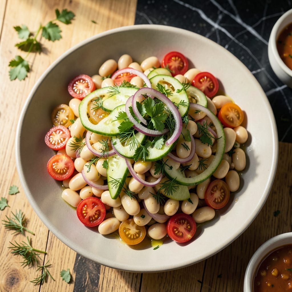 Butter Bean Salad Recipe Jamie Oliver: Mediterranean Freshness With Herb-Infused Dressing