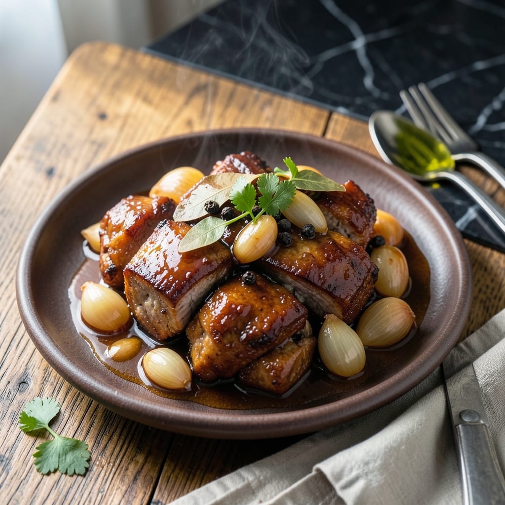 Filipino Pork Adobo Recipe Slow Cooker: Tangy-Savory Hands-Off Perfection