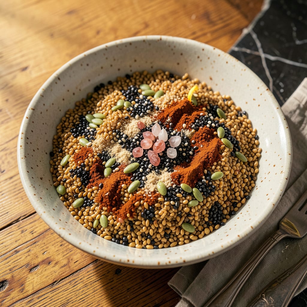 Flax, Chia & Hemp Seed Mix Recipe: Nutrient Packed Superfood Boost for Any Meal detailed visual guide