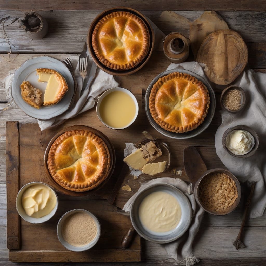 Visual representation of French Canadian Pork Pie Recipe: Hearty Comfort Food