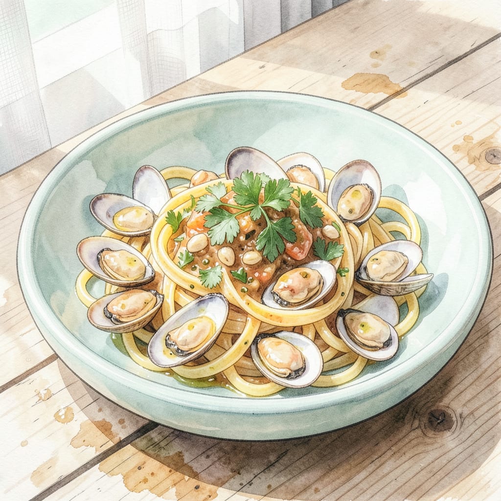 Complete Fresh Clams Sauce Recipe: Briny Sweet Garlic Butter Infusion for Pasta Night overview image