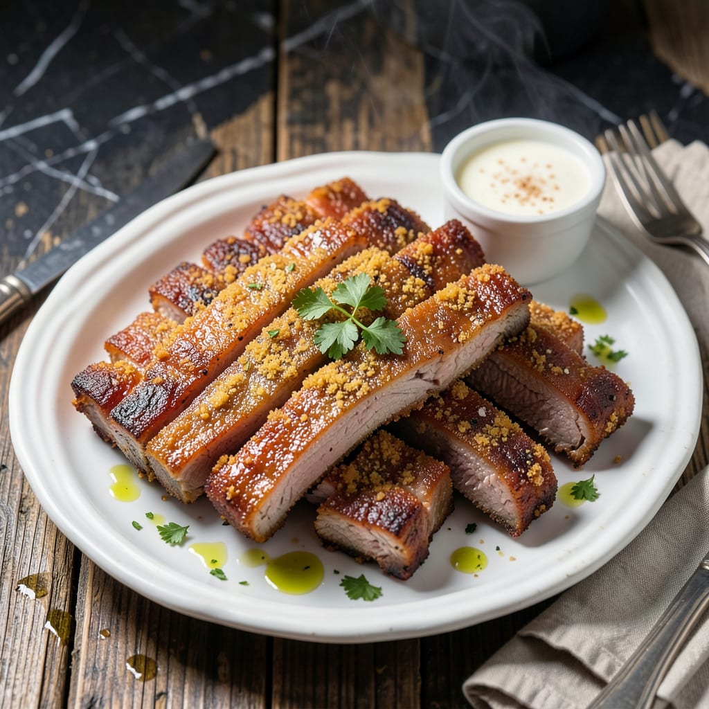 Complete Fried Country Style Ribs Recipe: Crispy Coating with Juicy Meat overview image