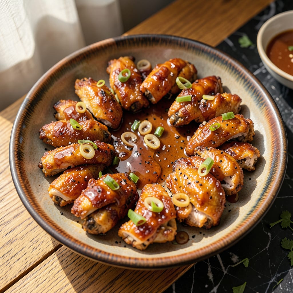 Comprehensive Fried Honey Glazed Chicken Wings Recipe: Crispy, Sticky Sweetness in 30 Minutes visual reference