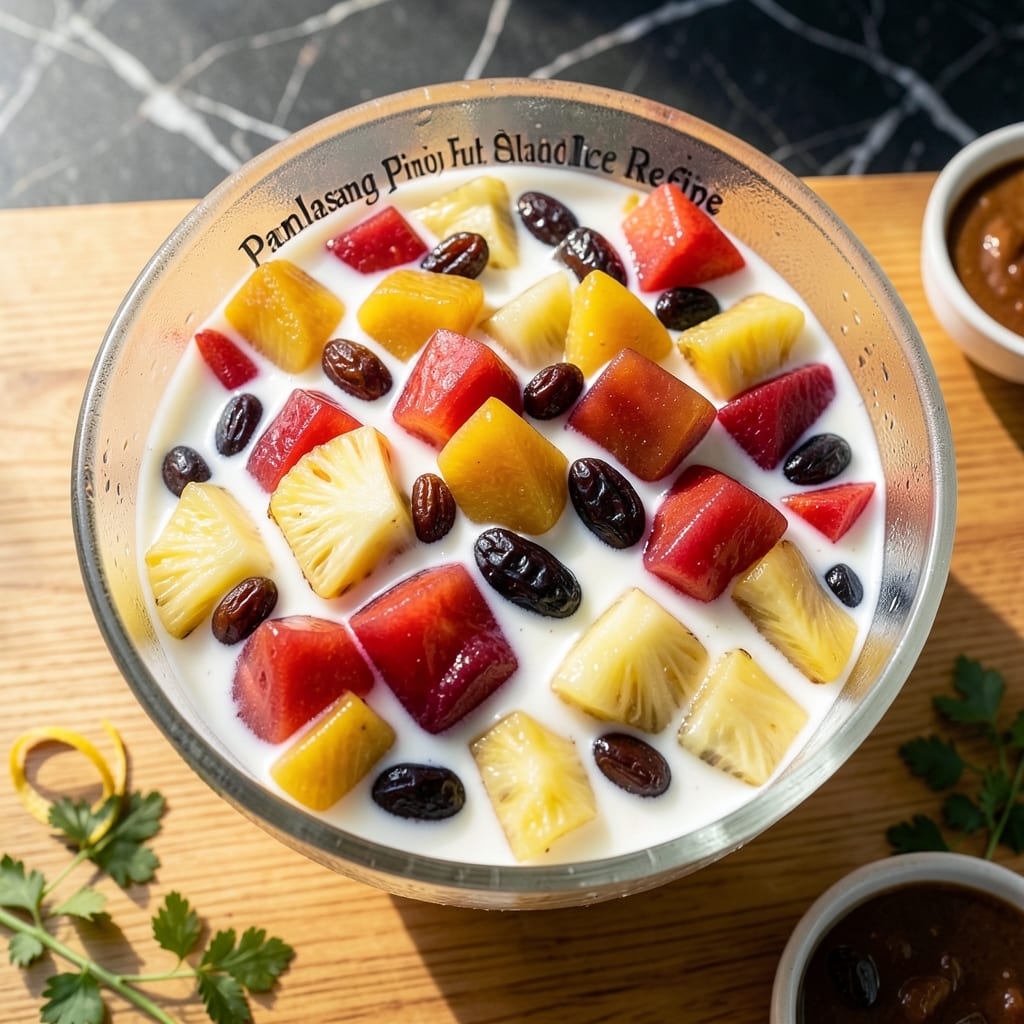 Complete fruit salad ice candy recipe panlasang pinoy overview image