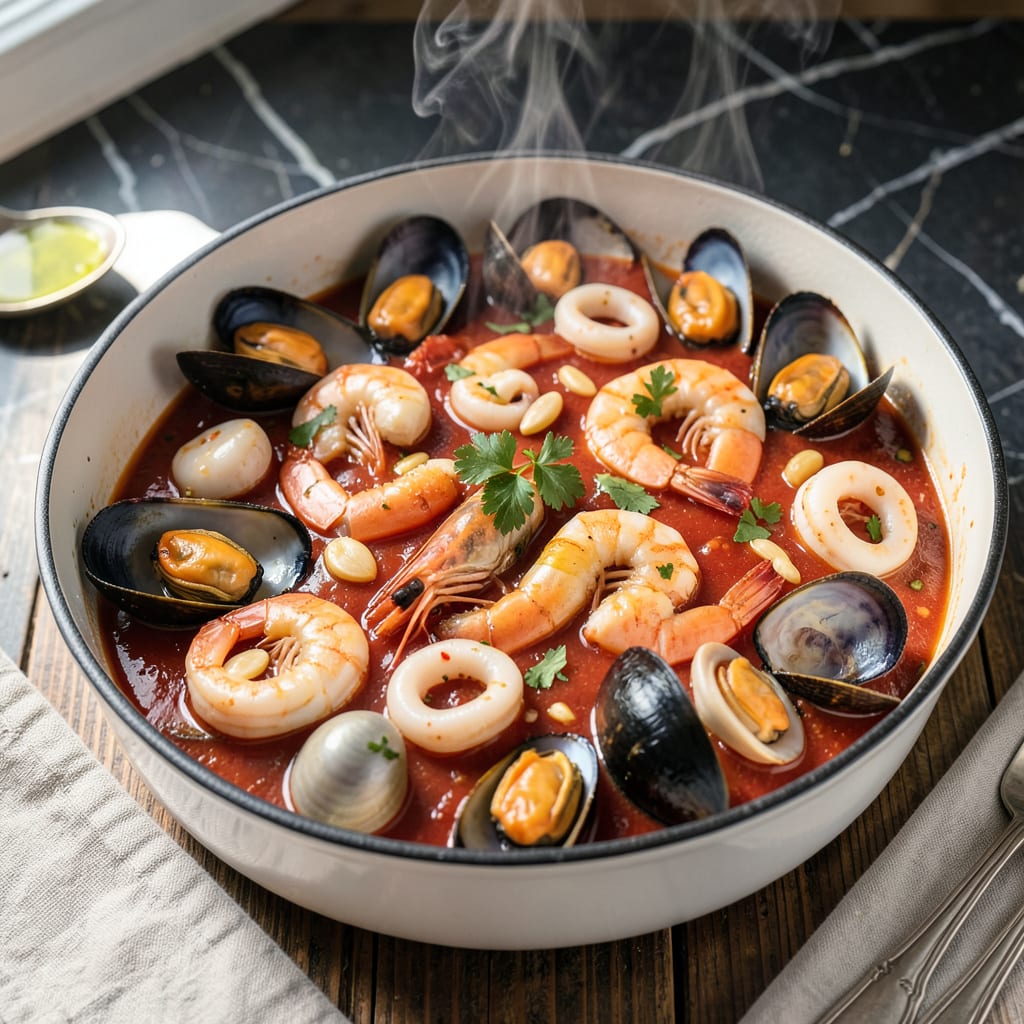 Comprehensive frutti di mare recipe giada visual reference