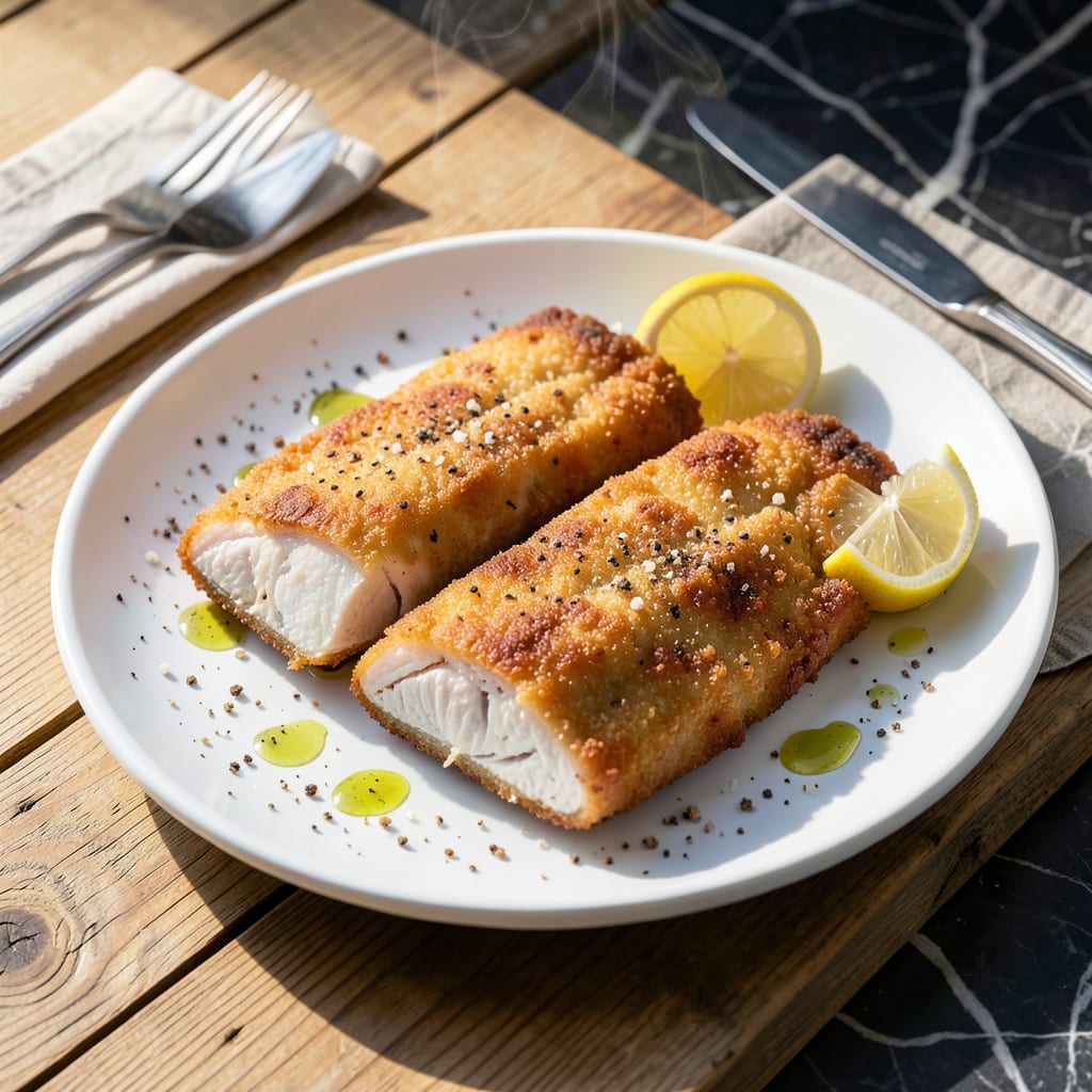 Visual representation of Fry Cod Fish Recipe: Crispy Golden Fillets With Lemon Zest