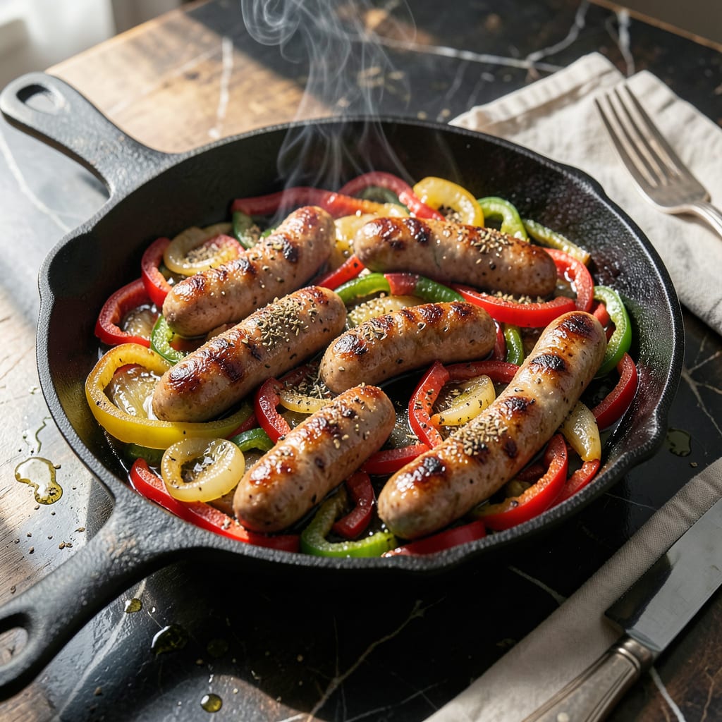 Visual representation of Garlic Sausage Recipes: Bold Flavor Combos for Every Meal