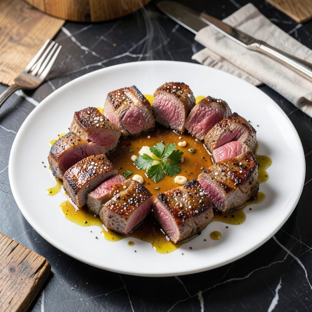 gordon ramsay lamb chop recipe example with annotations