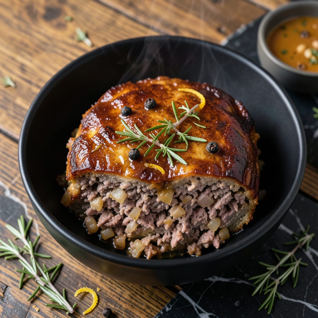 Gordon Ramsay's Meatloaf Recipe: Chef Approved Savory Loaf With Glazed Top illustration with key details