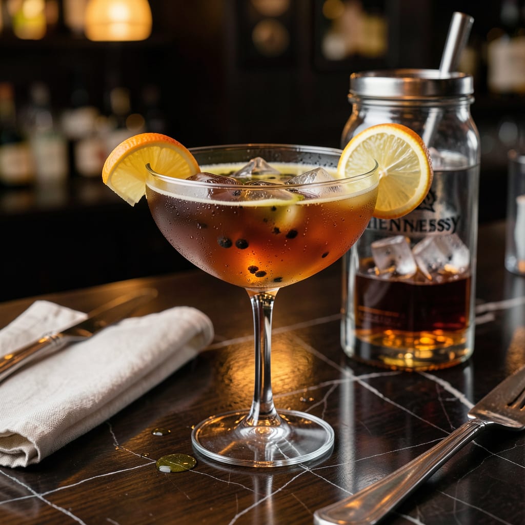 Grand Hennessy Cocktail Recipe Pappadeaux: New Orleans Style Sophistication example with annotations